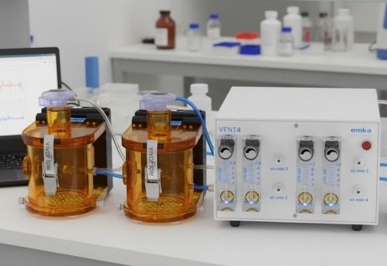 vivoFlow in a lab seeting