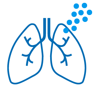 Microplastic inhalation