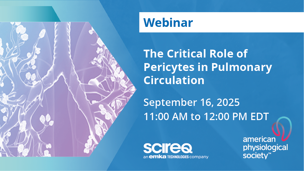 Webinar: The Critical Role of Pericytes in Pulmonary Circulation - SCIREQ