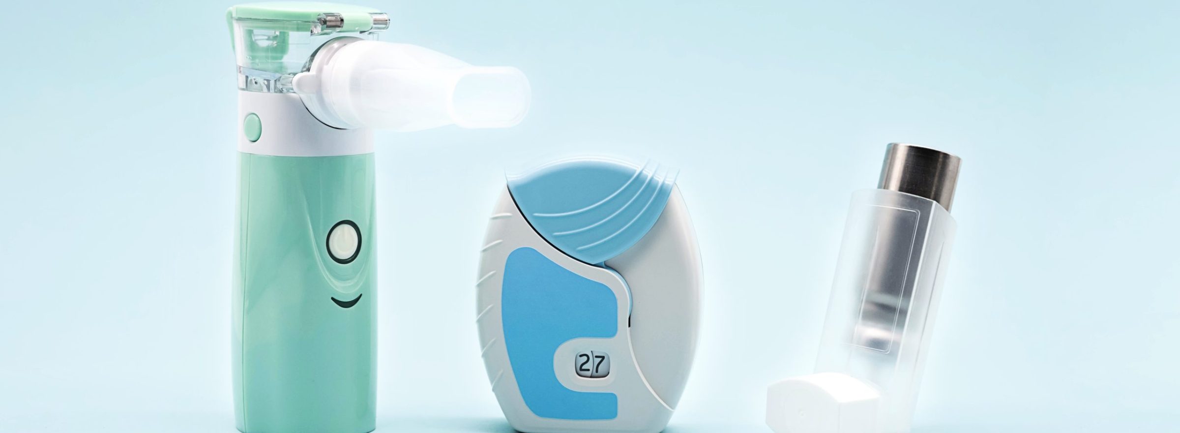 Different,Asthma,Inhalers.,Aerosol,For,Inhalation,,Treatment,Of,Bronchial,Asthma,
