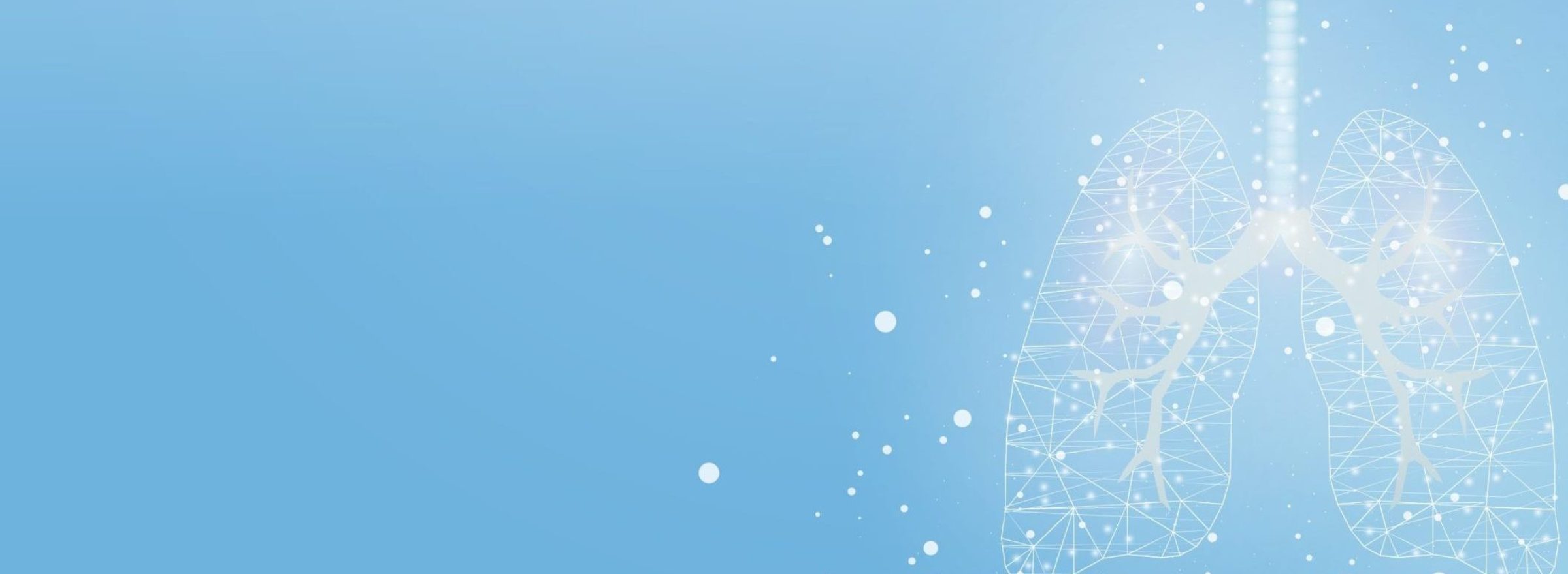 Lungs.,Banner,Template,With,Glowing,Low,Poly.,Futuristic,Modern,Abstract.